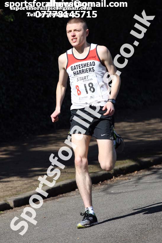 Senior mens Northern 12 Stage Road Relay Champs., Birkenhead Park. Photo: David T. Hewitson/Sports for All Pics